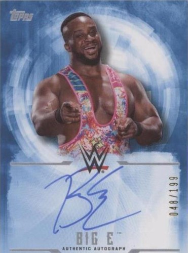 2017 Topps WWE Undisputed - Big E #UA-BE