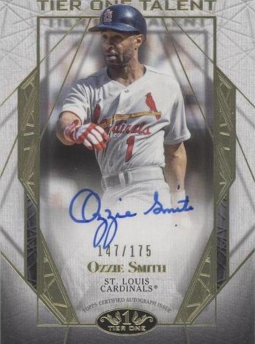 2022 Topps Tier One - Ozzie Smith #T1TA-OS