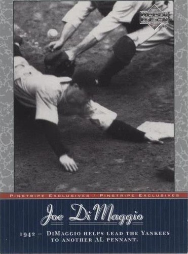 2001 Upper Deck - Joe DiMaggio #JD26