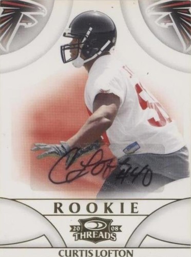 2008 Donruss Threads Curtis Lofton #170