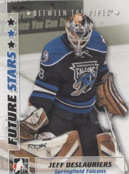 2007-08 In the Game Between the Pipes - Jeff Deslauriers #17