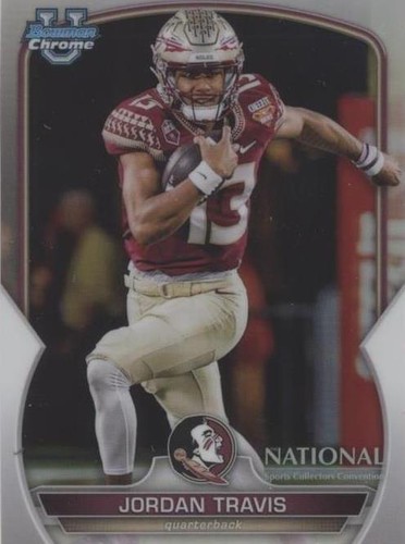2023 Topps National Convention Wrapper Redemption Jordan Travis #BU-7