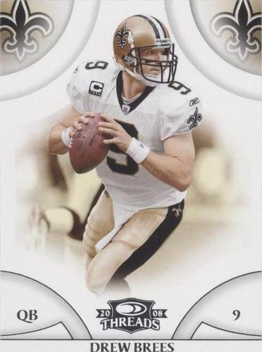 2008 Donruss Threads Drew Brees #77