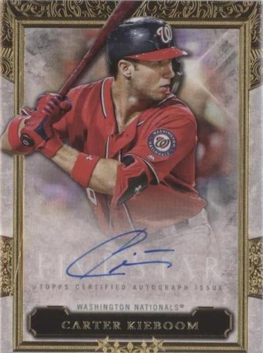 2020 Topps Five Star - Carter Kieboom #FSA-KIE