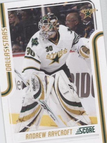 2011-12 Score - Andrew Raycroft #170