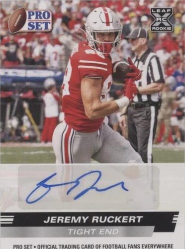 2022 Leaf Pro Set Draft Jeremy Ruckert #PSA-JR4