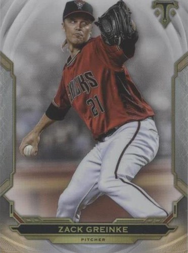 2019 Topps Triple Threads - Zack Greinke #54