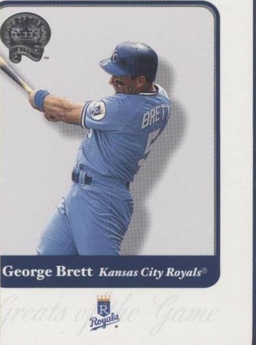 2001 Fleer Greats of the Game - George Brett #87