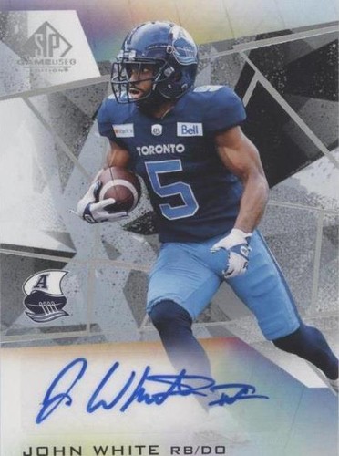 2021 SP Game Used Edition CFL John White #A-WH