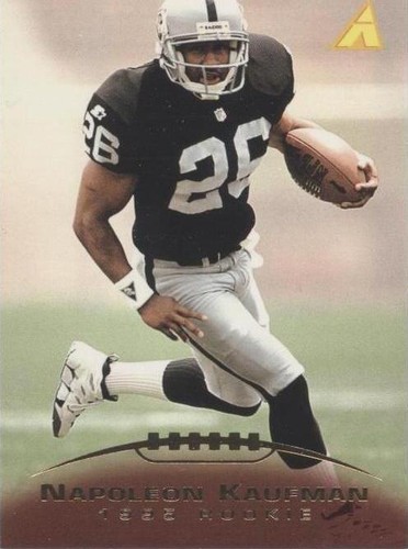 1995 Pinnacle Napoleon Kaufman #218