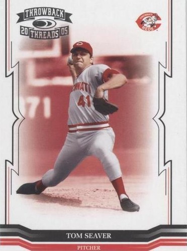 2005 Donruss Throwback Threads - Tom Seaver #298