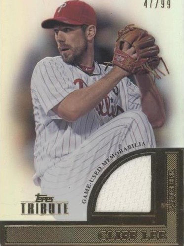 2012 Topps Tribute - Cliff Lee #TSR-CL