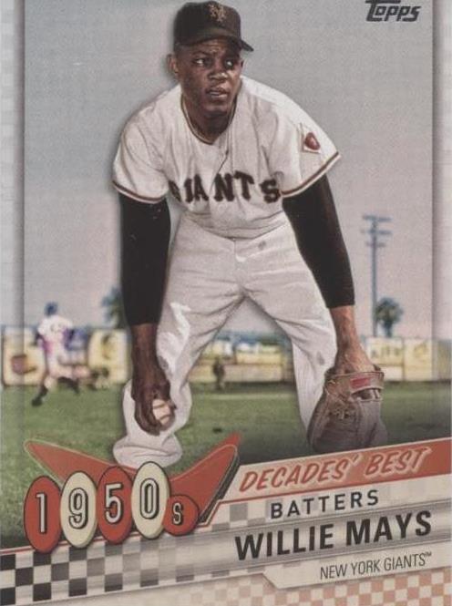 2020 Topps — Willie Mays NoDB-17