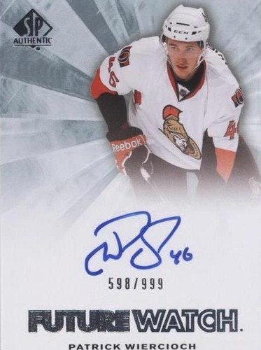 2011-12 SP Authentic - Patrick Wiercioch #269
