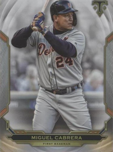 2019 Topps Triple Threads - Miguel Cabrera #91