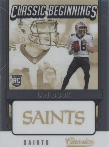 2021 Panini Classics Ian Book #CB-IB