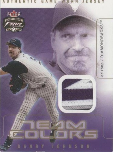 2003 Fleer Focus Jersey Edition - Randy Johnson #TC-RJ