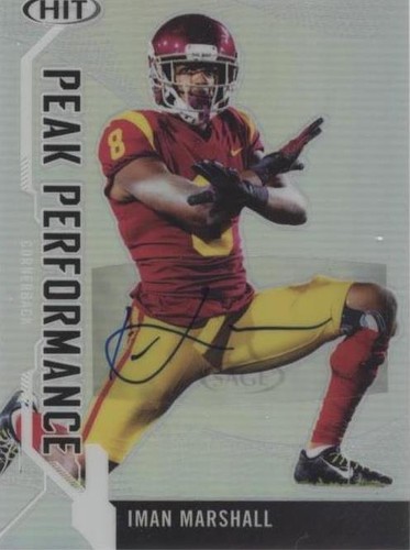 2019 Sage Hit Premier Draft Iman Marshall #PKA-IM