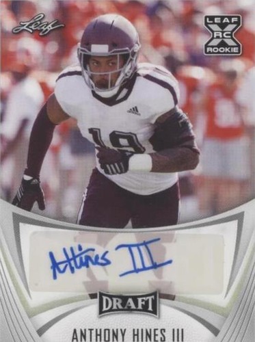 2021 Leaf Draft Anthony Hines III #BA-AH3