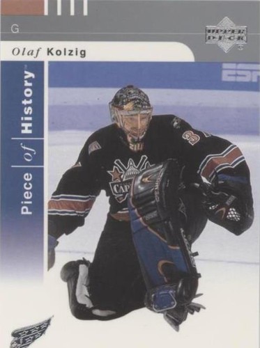 2002-03 Upper Deck Piece Of History - Olaf Kolzig #88