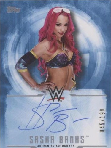 2017 Topps WWE Undisputed - Sasha Banks #UA-SB