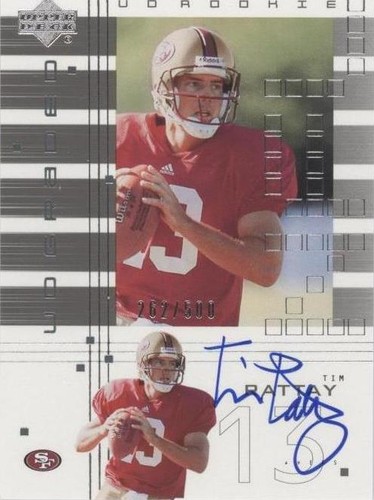 2000 UD Graded Tim Rattay #145