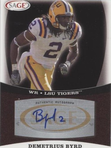 2009 SAGE Demetrius Byrd #A6