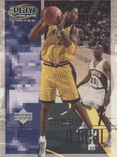 2001-02 UD Playmakers Limited - Jermaine O'Neal #34