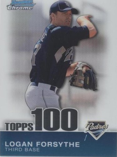 2010 Bowman Chrome - Logan Forsythe #TPC65