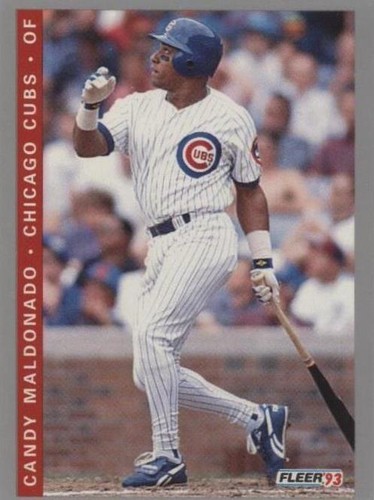 1993 Fleer Final Edition - Candy Maldonado #F-9