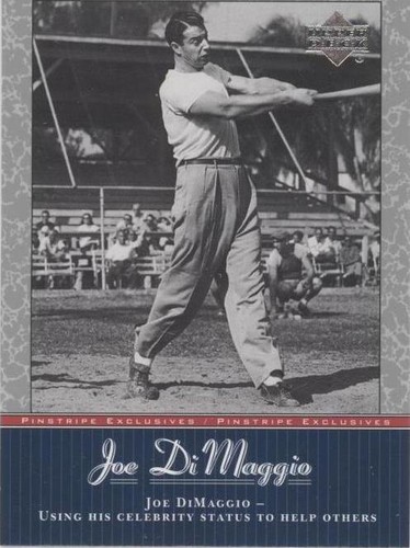 2001 Upper Deck - Joe DiMaggio #JD17
