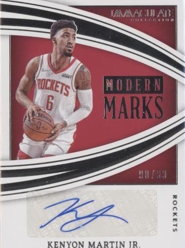 2021-22 Panini Immaculate Collection - Kenyon Martin Jr. #MM-KMJ