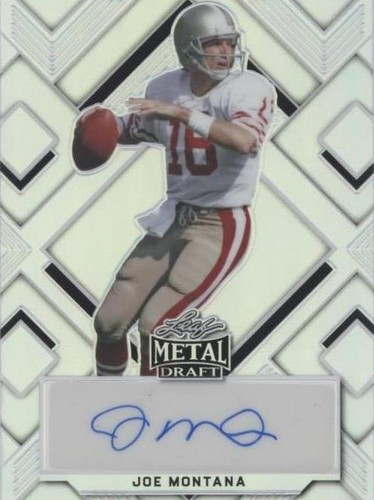 2022 Leaf Metal Draft Joe Montana #BA-JM2