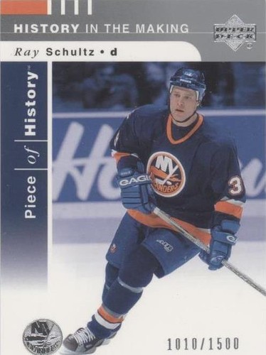 2002-03 Upper Deck Piece Of History - Ray Schultz #139
