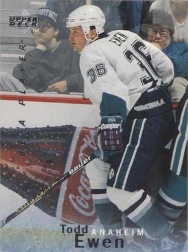 1995-96 Upper Deck Be a Player - Todd Ewen #155