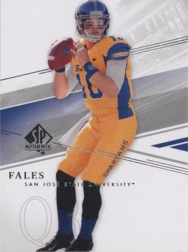 2014 SP Authentic David Fales #25