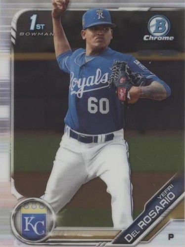 2019 Bowman Chrome - Yefri Del Rosario #BCP-243