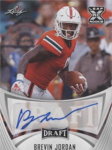 2021 Leaf Draft Brevin Jordan #BA-BJ1