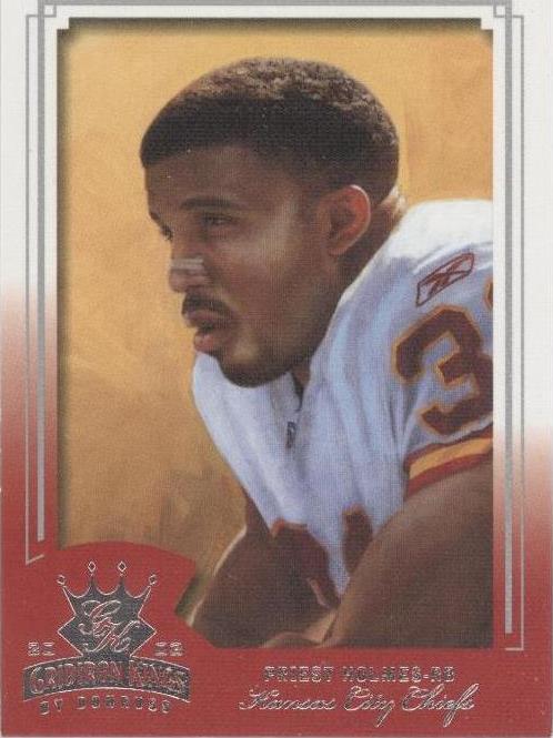 2003 Donruss Gridiron Kings Priest Holmes #47
