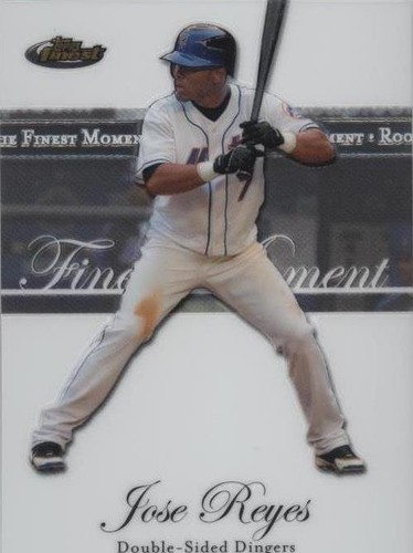 2007 Topps Finest - Jose Reyes #RFM-JR