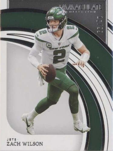 2022 Panini Immaculate Collection Zach Wilson #86