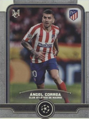 2019-20 Topps Museum Collection UCL Angel Correa #64
