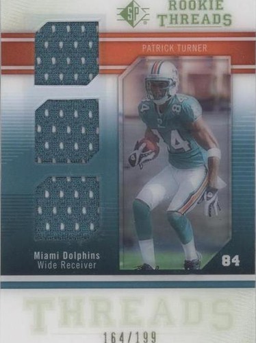 2009 SP Threads Patrick Turner #RT-PT