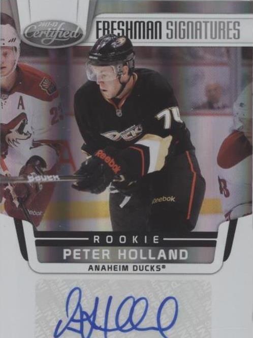 2011-12 Panini Rookie Anthology - Peter Holland #240