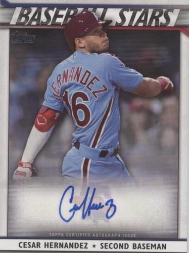 2020 Topps - Cesar Hernandez #BSA-CH
