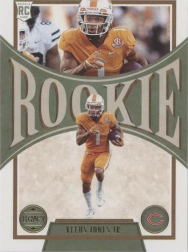 2022 Panini Legacy Velus Jones Jr. #168