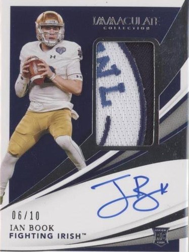 2021 Panini Immaculate Collection Collegiate Ian Book #91