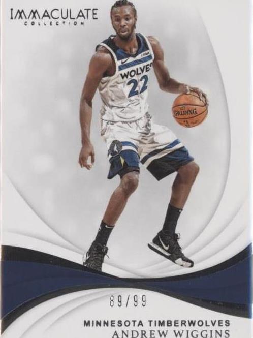 2018-19 Panini Immaculate Collection - Andrew Wiggins #42