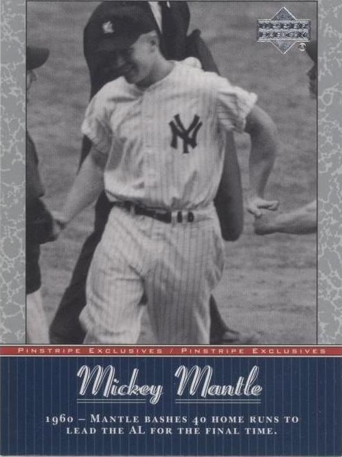 2001 Upper Deck - Mickey Mantle #MM31 for sale | eBay