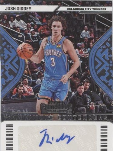 2022-23 Panini Contenders - Josh Giddey #SC-JGD